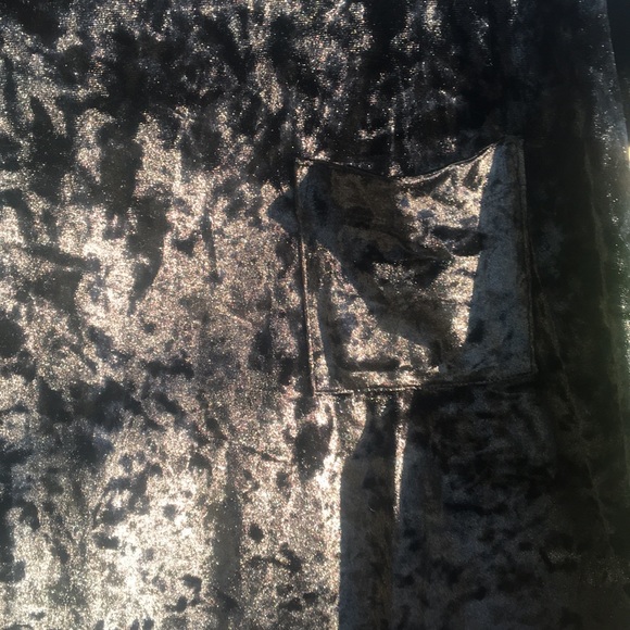 LuLaRoe Elegant Black Velvet Carly 3XL - Picture 3 of 8